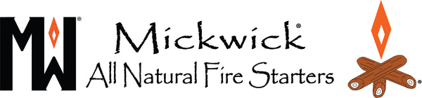 Mickwick® All Natural Fire Starters logo